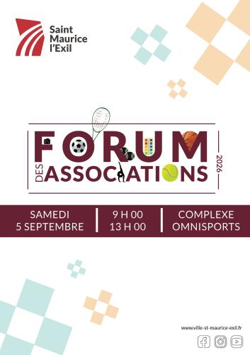 Forum des associations Saint Maurice l'Exil